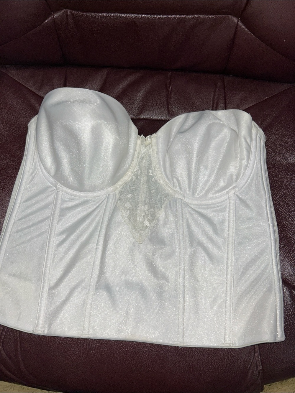 EUC Cabernet 38D corset underwire bra